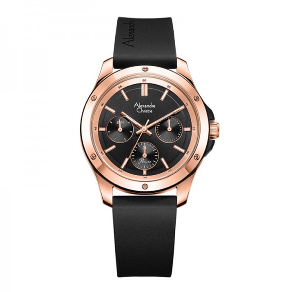 Alexandre Christie AC 2970 Rosegold Black BFRRGBA